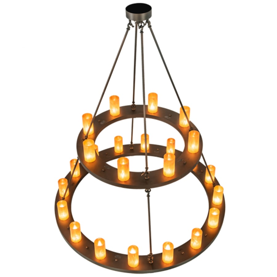 Meyda Tiffany Loxley 24 Light 54" Wide Ring Chandelier