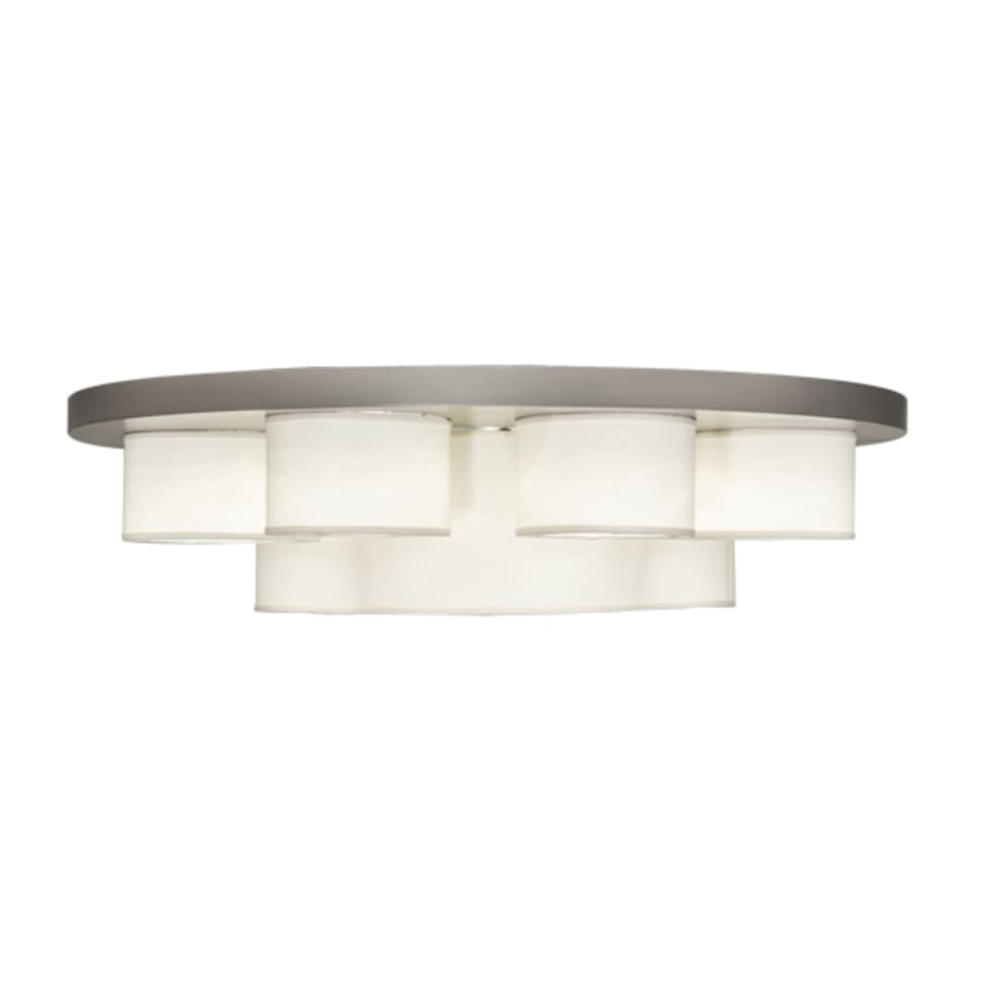 Meyda Tiffany MSU Pawprints 48" Wide LED Flush Mount Ceiling Fixture