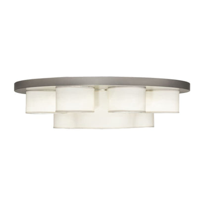 Meyda Tiffany MSU Pawprints 48" Wide LED Flush Mount Ceiling Fixture