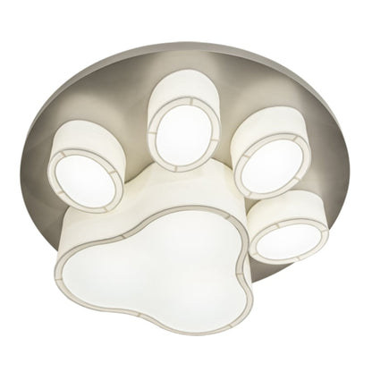 Meyda Tiffany MSU Pawprints 48" Wide LED Flush Mount Ceiling Fixture