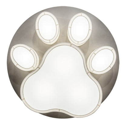 Meyda Tiffany MSU Pawprints 48" Wide LED Flush Mount Ceiling Fixture