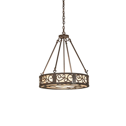 Meyda Tiffany 3 Light 24" Wide Pendant
