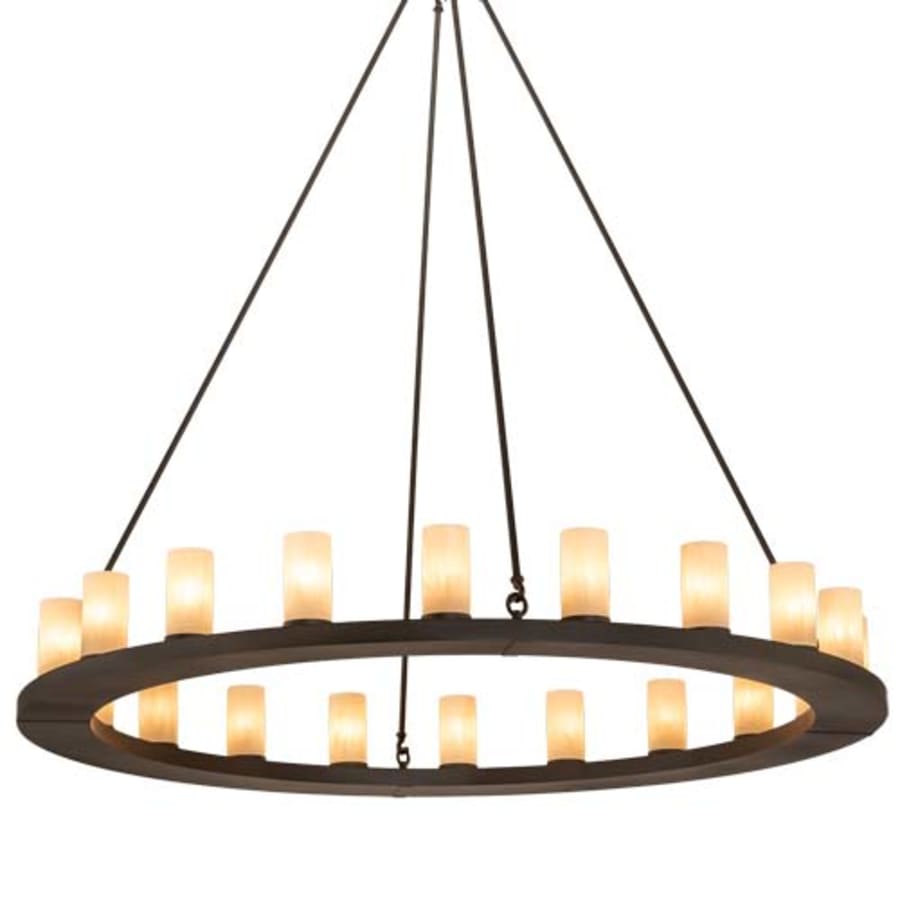 Meyda Tiffany Loxley 20 Light 60" Wide Ring Chandelier