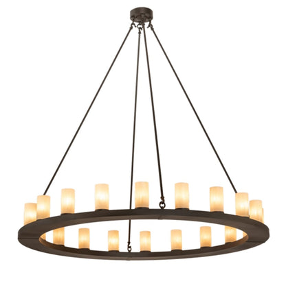 Meyda Tiffany Loxley 20 Light 60" Wide Ring Chandelier
