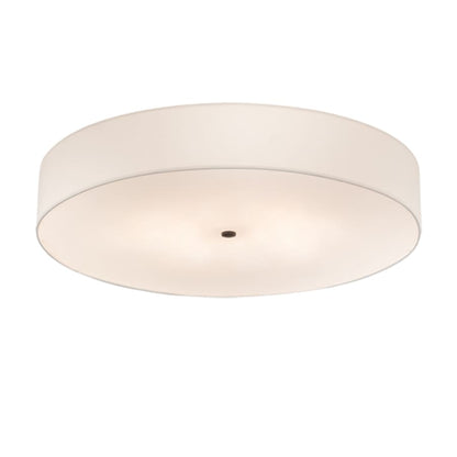 Meyda Tiffany Cilindro 6 Light 36" Wide Semi-Flush Drum Ceiling Fixture - Timeless Bronze Finish