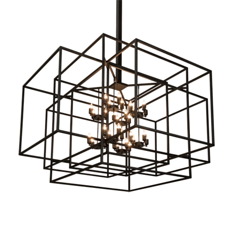 Meyda Tiffany 32 Light 102" Wide Taper Candle Pendant