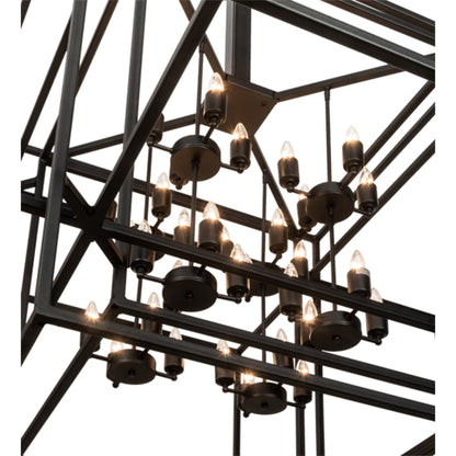 Meyda Tiffany 32 Light 102" Wide Taper Candle Pendant