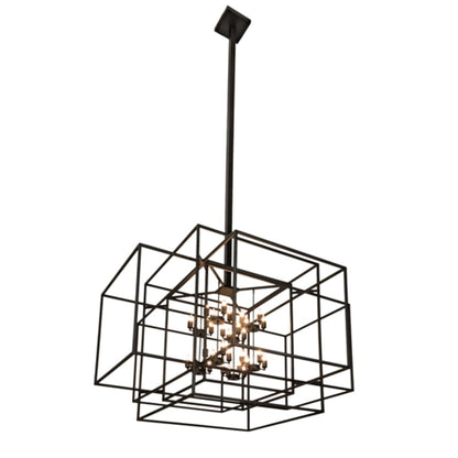 Meyda Tiffany 32 Light 102" Wide Taper Candle Pendant