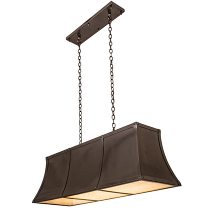 Meyda Tiffany 6 Light 48" Wide Linear Pendant