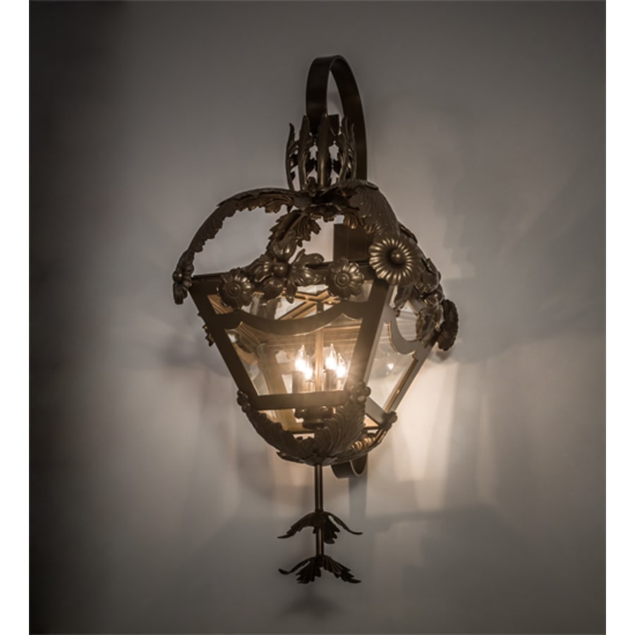 Meyda Tiffany Symone 4 Light 37" Tall Wall Sconce