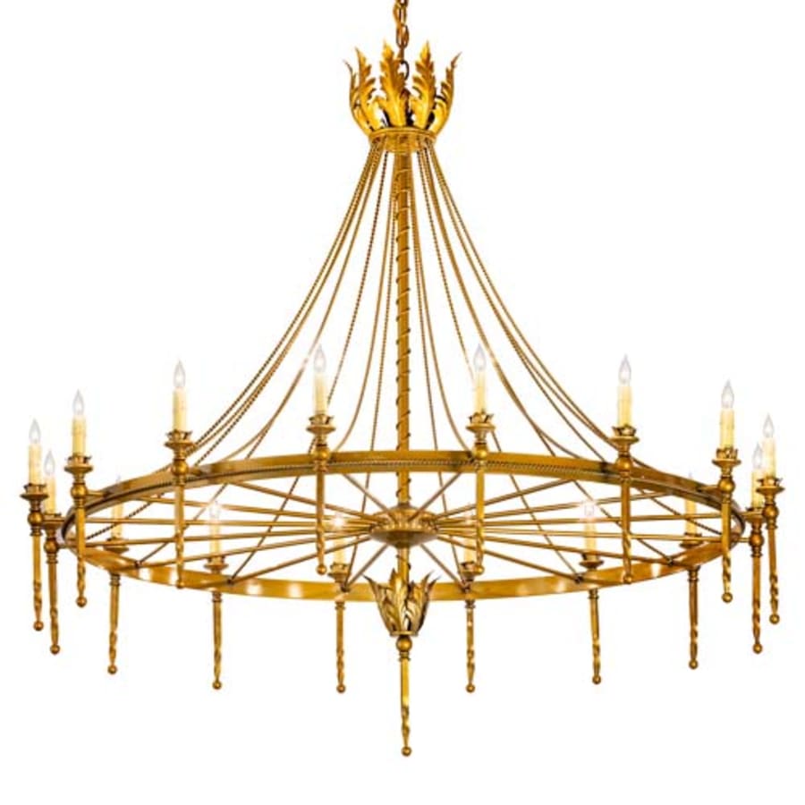 Meyda Tiffany Amaury 16 Light 56" Wide Taper Candle Style Chandelier