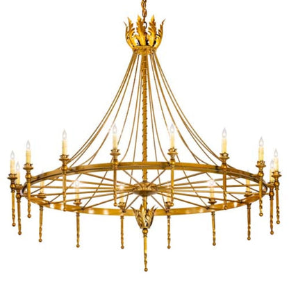 Meyda Tiffany Amaury 16 Light 56" Wide Taper Candle Style Chandelier