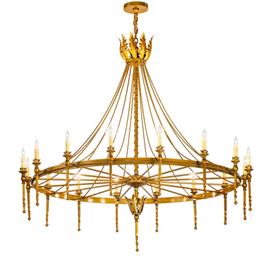 Meyda Tiffany Amaury 16 Light 56" Wide Taper Candle Style Chandelier