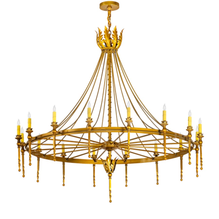 Meyda Tiffany Amaury 16 Light 56" Wide Taper Candle Style Chandelier