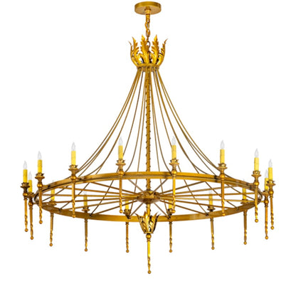 Meyda Tiffany Amaury 16 Light 56" Wide Taper Candle Style Chandelier