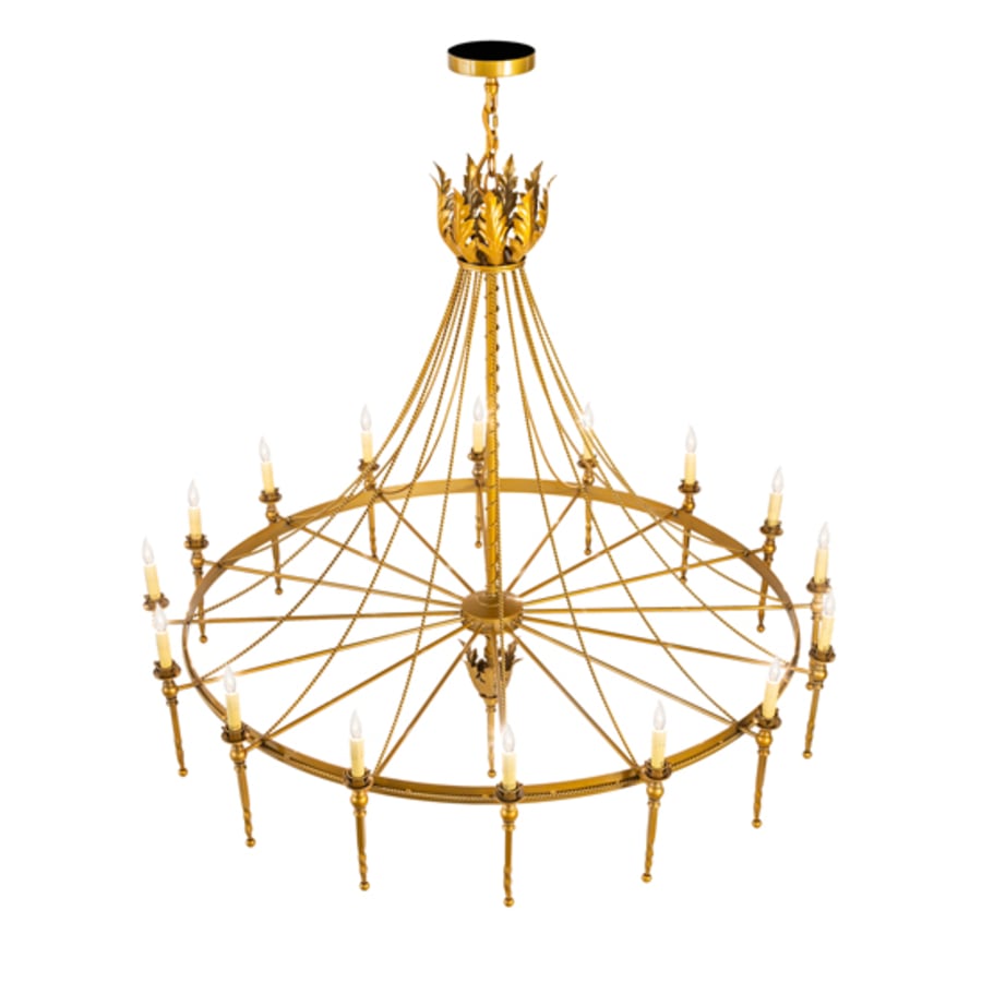 Meyda Tiffany Amaury 16 Light 56" Wide Taper Candle Style Chandelier