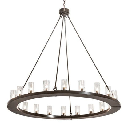 Meyda Tiffany Loxley 20 Light 60" Wide Ring Chandelier