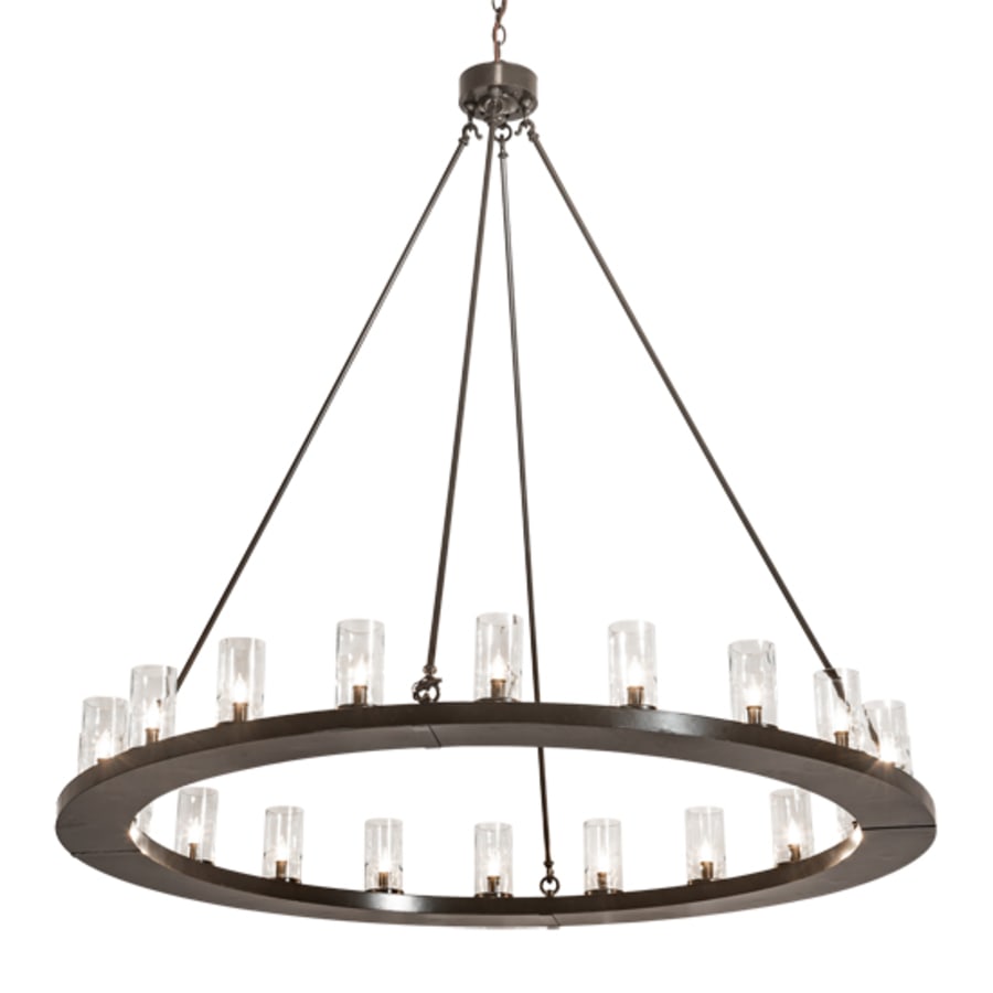 Meyda Tiffany Loxley 20 Light 60" Wide Ring Chandelier