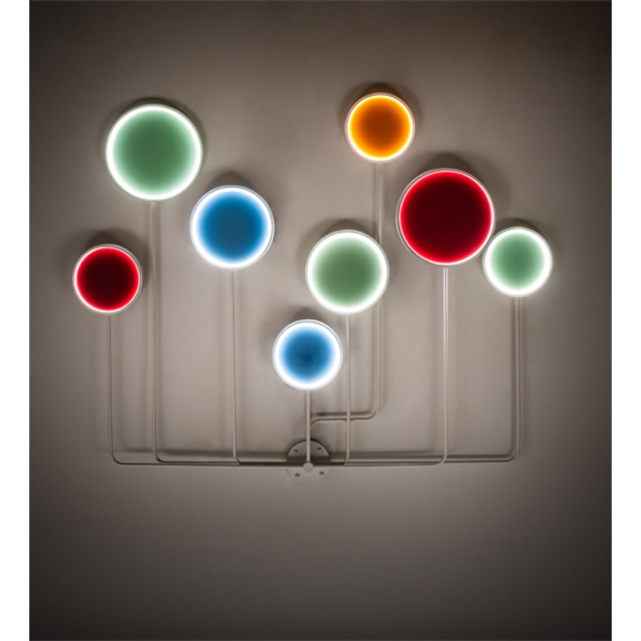 Meyda Tiffany Paletta 56" Tall LED Wall Sconce with Shade