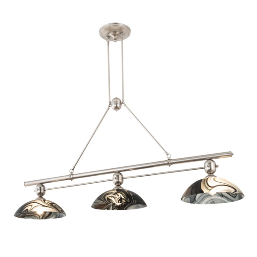 Meyda Tiffany 3 Light 70" Wide Linear Pendant