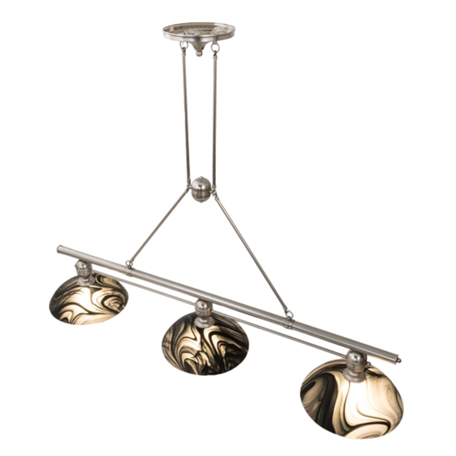 Meyda Tiffany 3 Light 70" Wide Linear Pendant