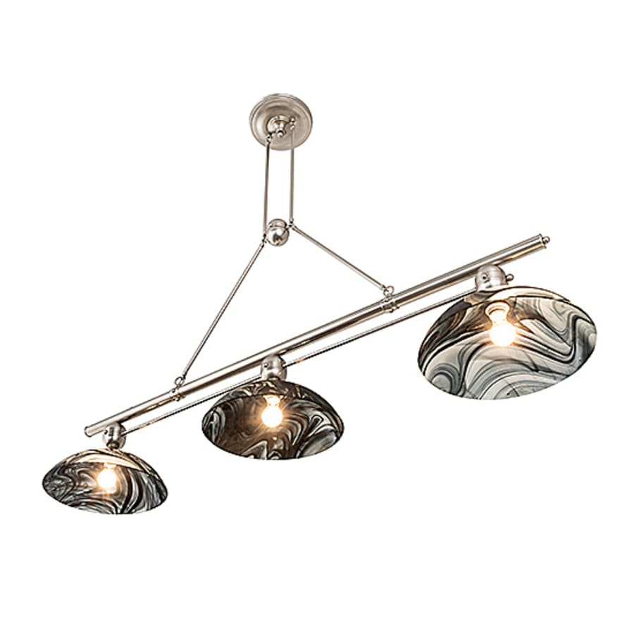 Meyda Tiffany 3 Light 70" Wide Linear Pendant