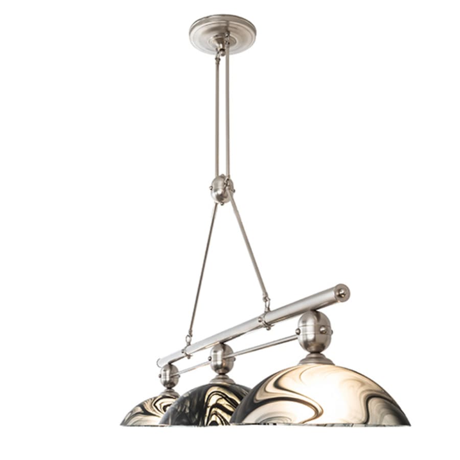 Meyda Tiffany 3 Light 70" Wide Linear Pendant