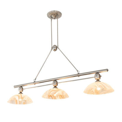 Meyda Tiffany 3 Light 70" Wide Linear Pendant