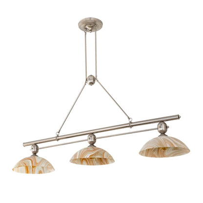 Meyda Tiffany 3 Light 70" Wide Linear Pendant
