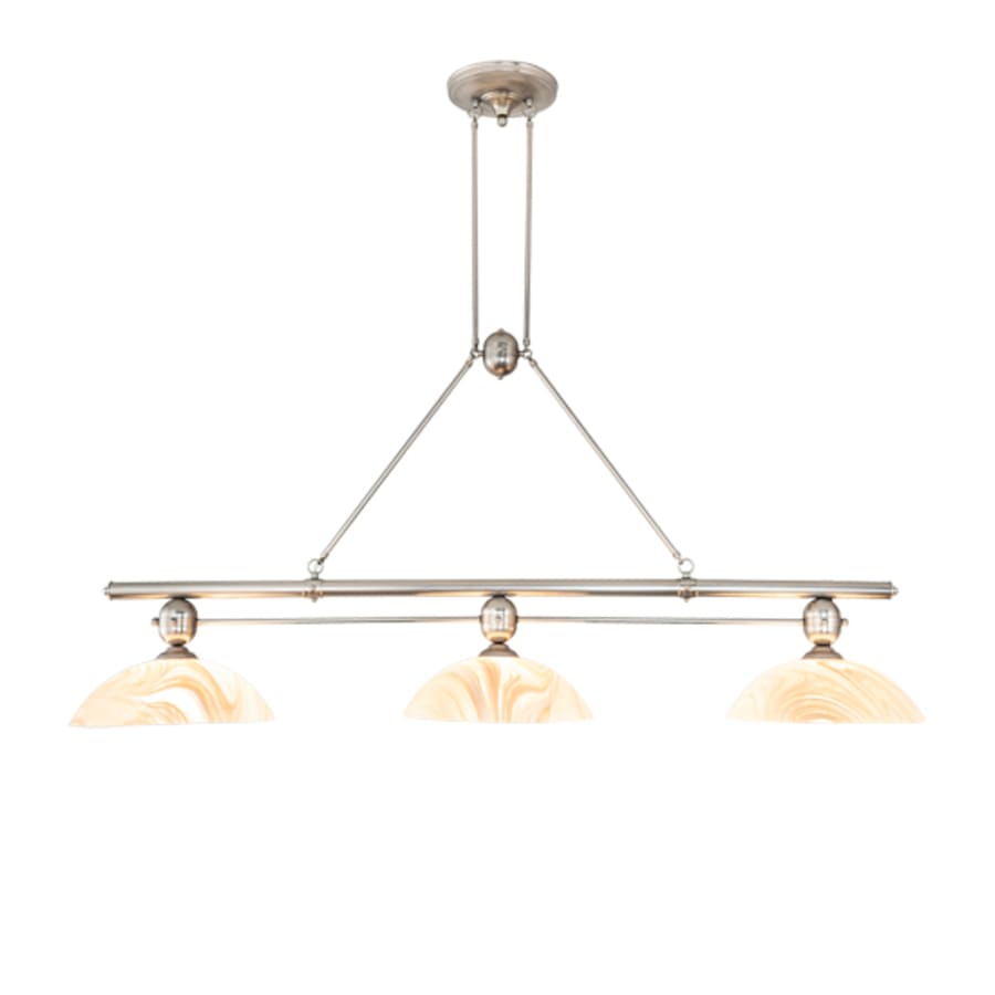 Meyda Tiffany 3 Light 70" Wide Linear Pendant