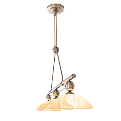 Meyda Tiffany 3 Light 70" Wide Linear Pendant