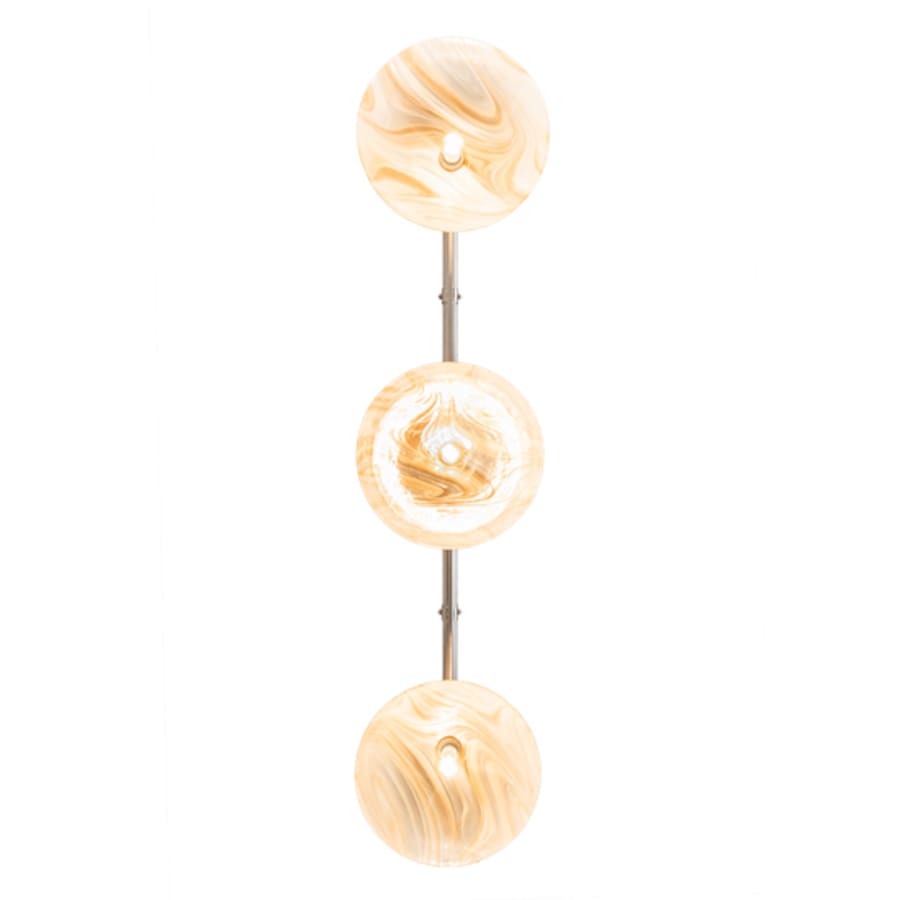 Meyda Tiffany 3 Light 70" Wide Linear Pendant