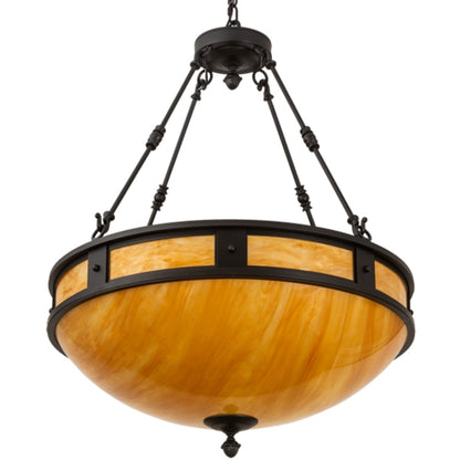 Meyda Tiffany 4 Light 28" Wide Pendant