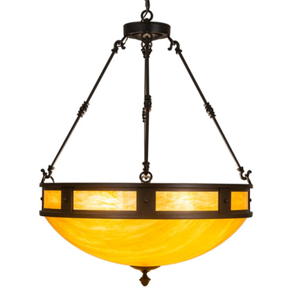 Meyda Tiffany 4 Light 28" Wide Pendant