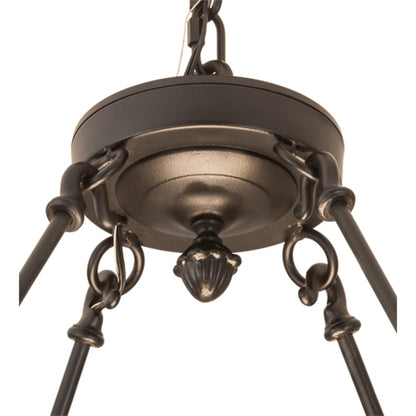 Meyda Tiffany 4 Light 28" Wide Pendant