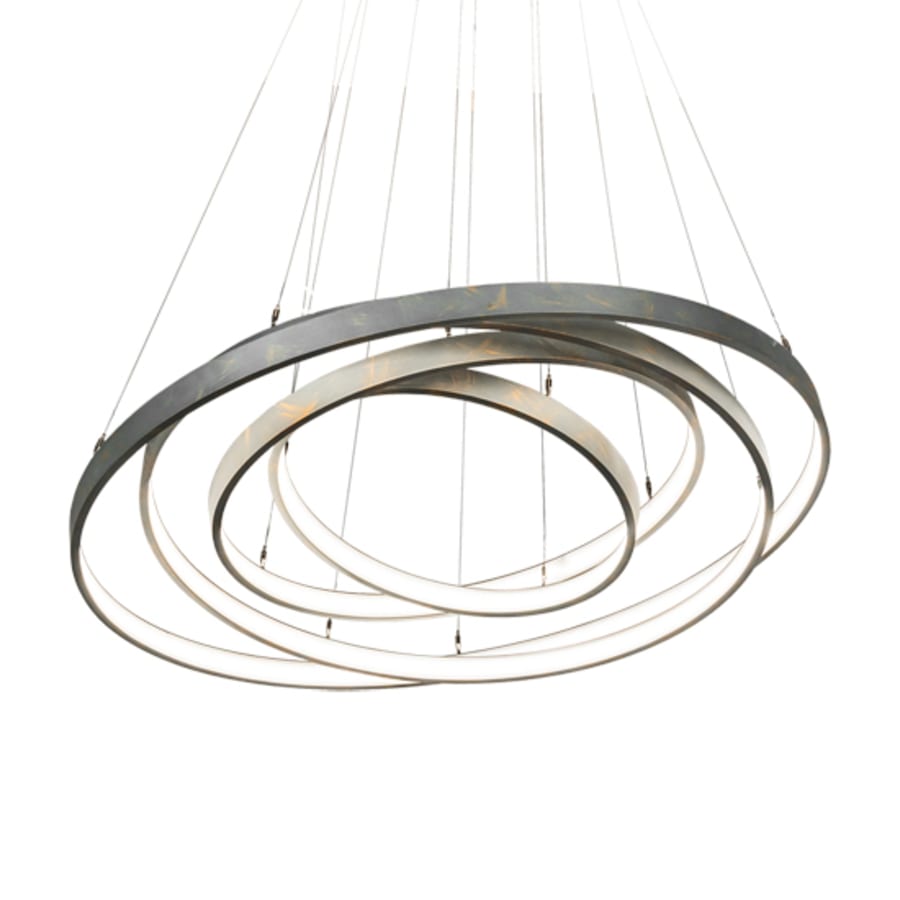 Meyda Tiffany 4 Light 48" Wide Suspension Multi Light Pendant