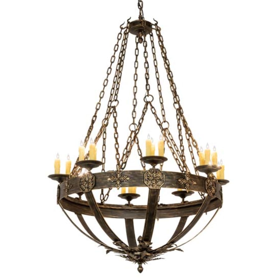 Meyda Tiffany Neapolis 24 Light 60" Wide Taper Candle Style Chandelier