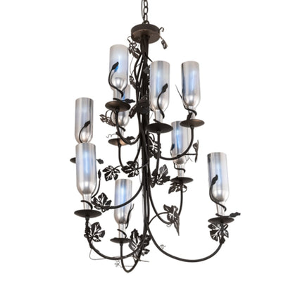 Meyda Tiffany Tuscan Vineyard 9 Light 34" Wide Chandelier