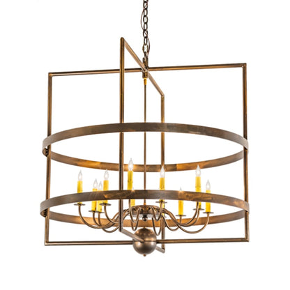 Meyda Tiffany Aldari 12 Light 36" Wide Taper Candle Style Chandelier
