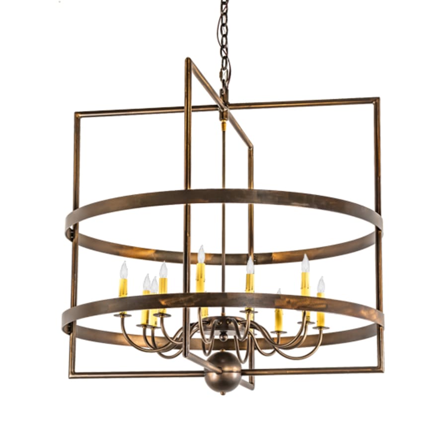 Meyda Tiffany Aldari 12 Light 36" Wide Taper Candle Style Chandelier