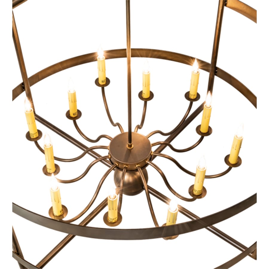 Meyda Tiffany Aldari 12 Light 36" Wide Taper Candle Style Chandelier
