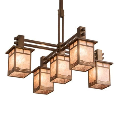 Meyda Tiffany Roylance 5 Light 36" Wide Chandelier