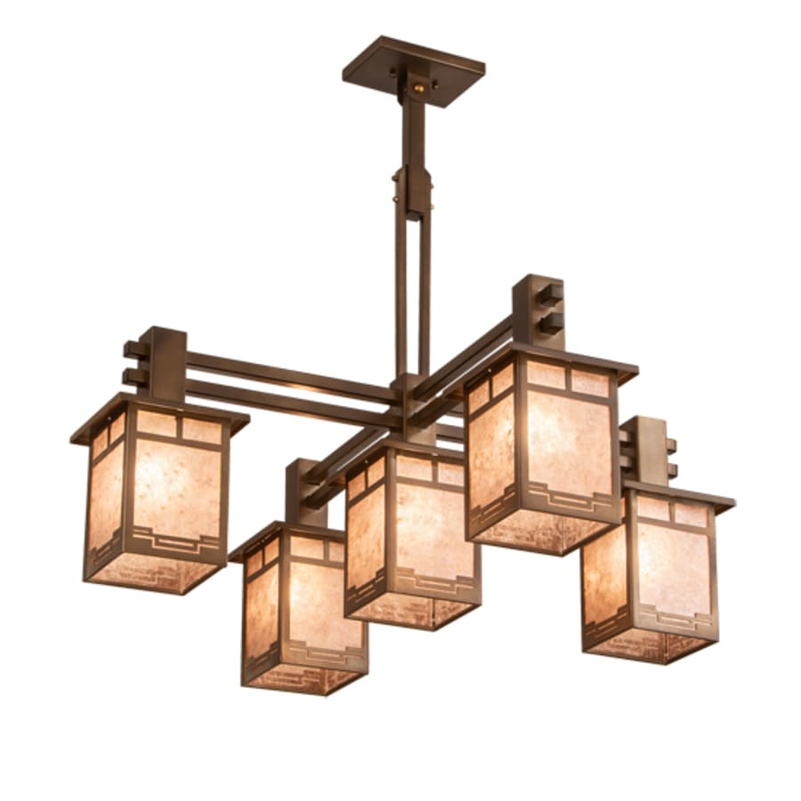 Meyda Tiffany Roylance 5 Light 36" Wide Chandelier