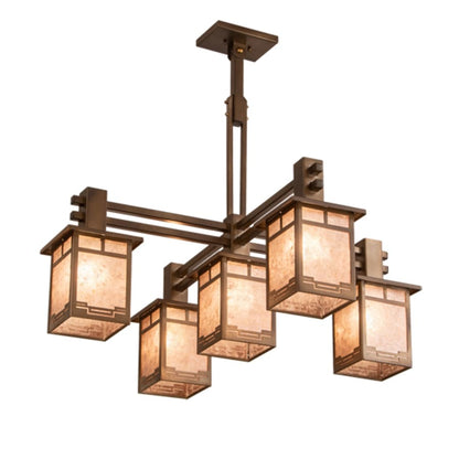 Meyda Tiffany Roylance 5 Light 36" Wide Chandelier