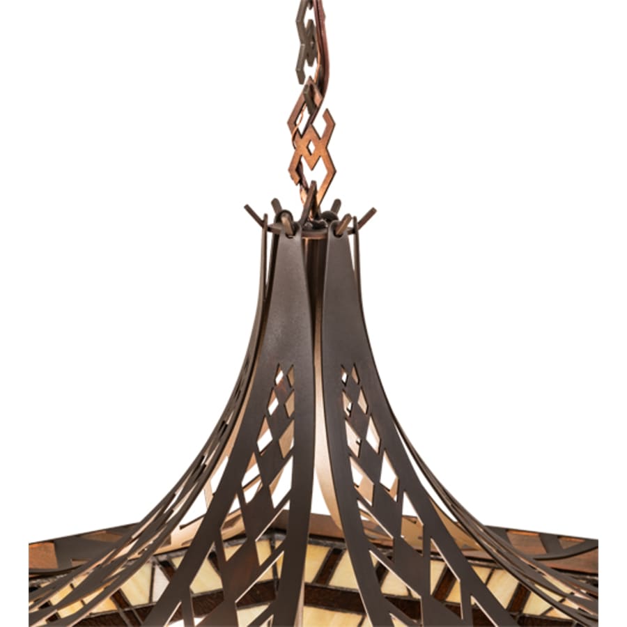 Meyda Tiffany 3 Light 29" Wide Pendant