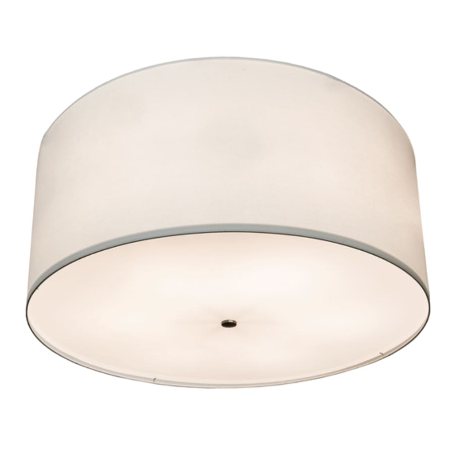 Meyda Tiffany Cilindro 6 Light 36" Wide Semi-Flush Drum Ceiling Fixture - Nickel Finish