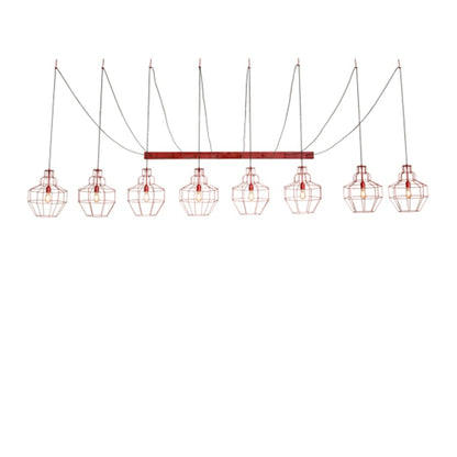 Meyda Tiffany 8 Light 156" Wide Suspension Multi Light Pendant