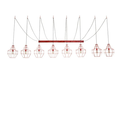 Meyda Tiffany 8 Light 156" Wide Suspension Multi Light Pendant