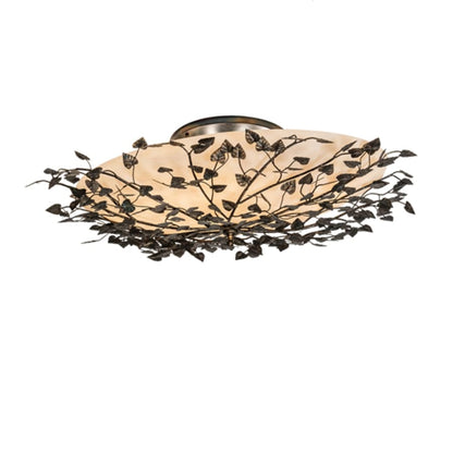Meyda Tiffany Espe 8 Light 55" Wide Semi-Flush Bowl Ceiling Fixture