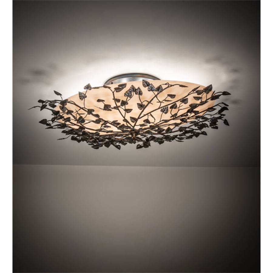 Meyda Tiffany Espe 8 Light 55" Wide Semi-Flush Bowl Ceiling Fixture